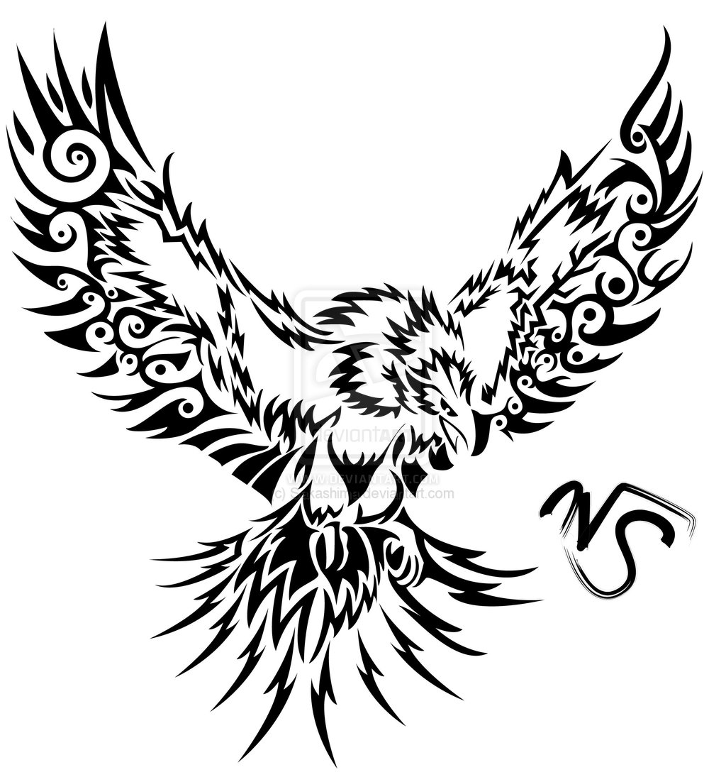 Tribal Storm Phoenix By Sakashima Designs Interfaces Tattoo Design ...