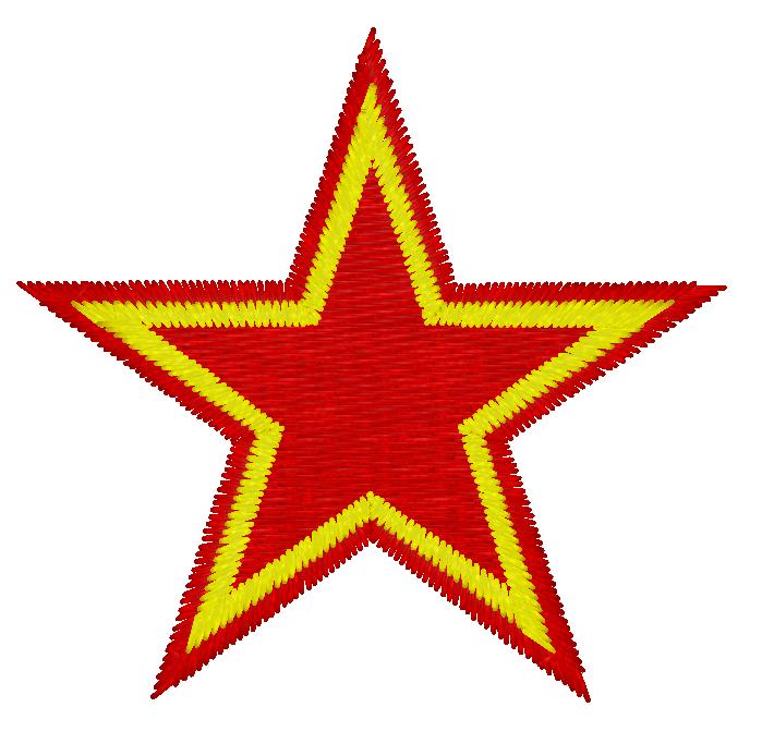 Graphic Impressions, Inc. " Star Solid 5 Point with Double Outline ...