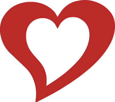 Red Heart Shape - ClipArt Best