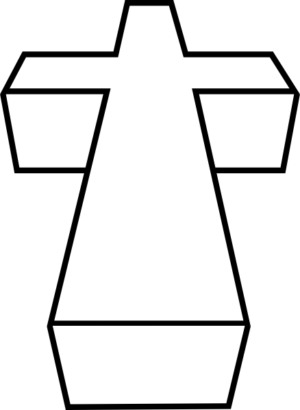 3d Cross clip art - vector clip art online, royalty free & public ...
