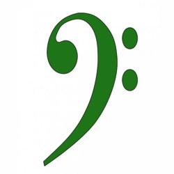 Free Clip Art Music Symbols - Bass Clef