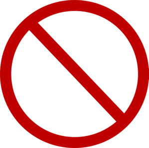 Symbol No clip art - vector clip art online, royalty free & public ...