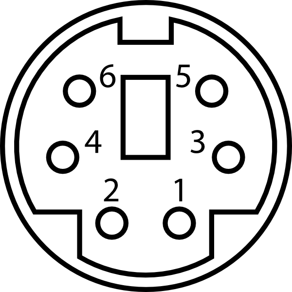 Electronic Connector Pinout clip art - vector clip art online ...