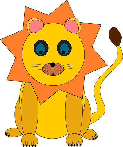 Free Stock Photos | Illustration Of A Cartoon Lion | # 10801 ...