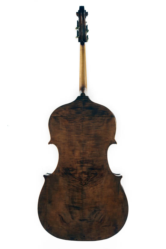 Repair of a Grandfather Lott Double Bass