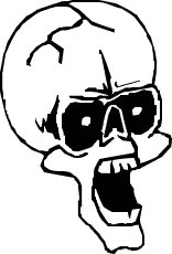 Free screaming-skull Clipart - Free Clipart Graphics, Images and ...