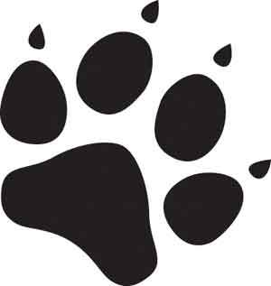 Wolf Paw Print Clip Art - ClipArt Best