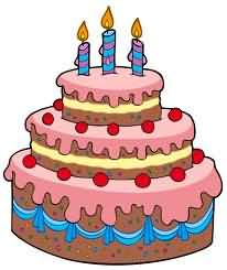 Birthday Cake Animated Graphic