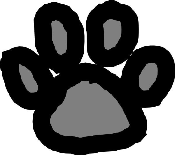 Panther Paw Print Clip Art - ClipArt Best
