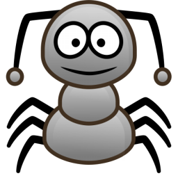 Cute Black Ant Icon, PNG ClipArt Image