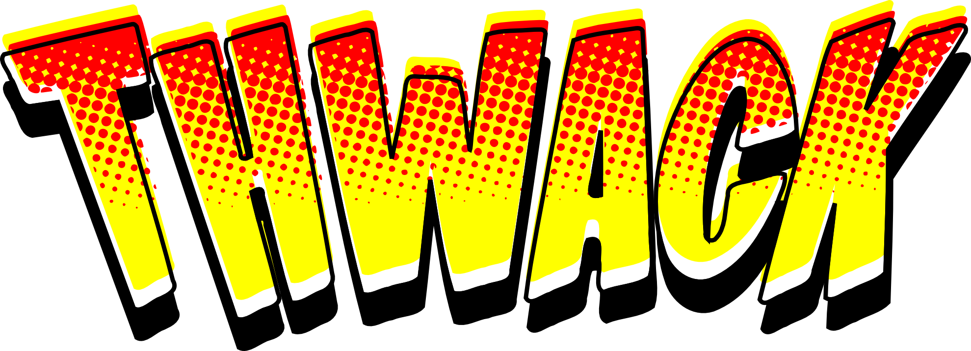 Clip Art: thwack soundeffect thwack vintage ...