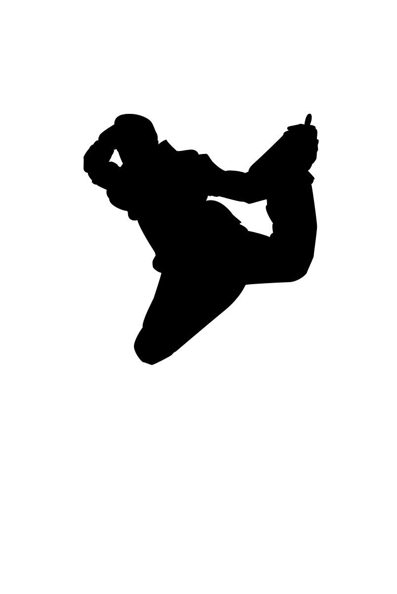 Break Dancer Silhouette 2
