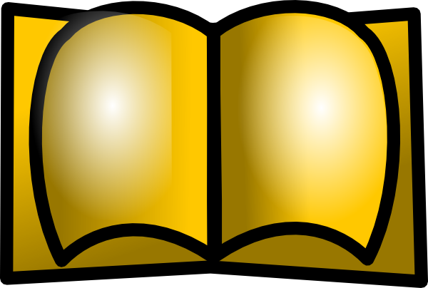 Open Book Icon clip art - vector clip art online, royalty free ...
