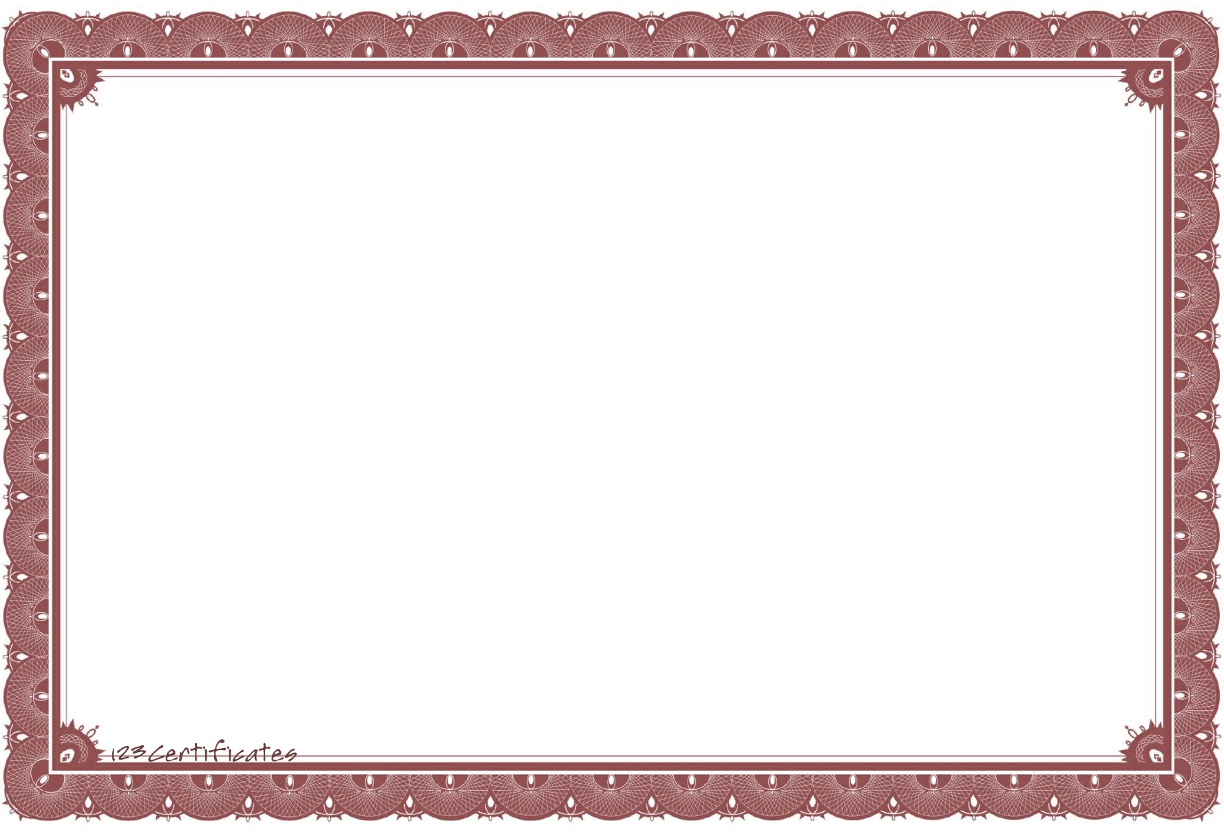 Free certificate borders to download, certificate templates for ...