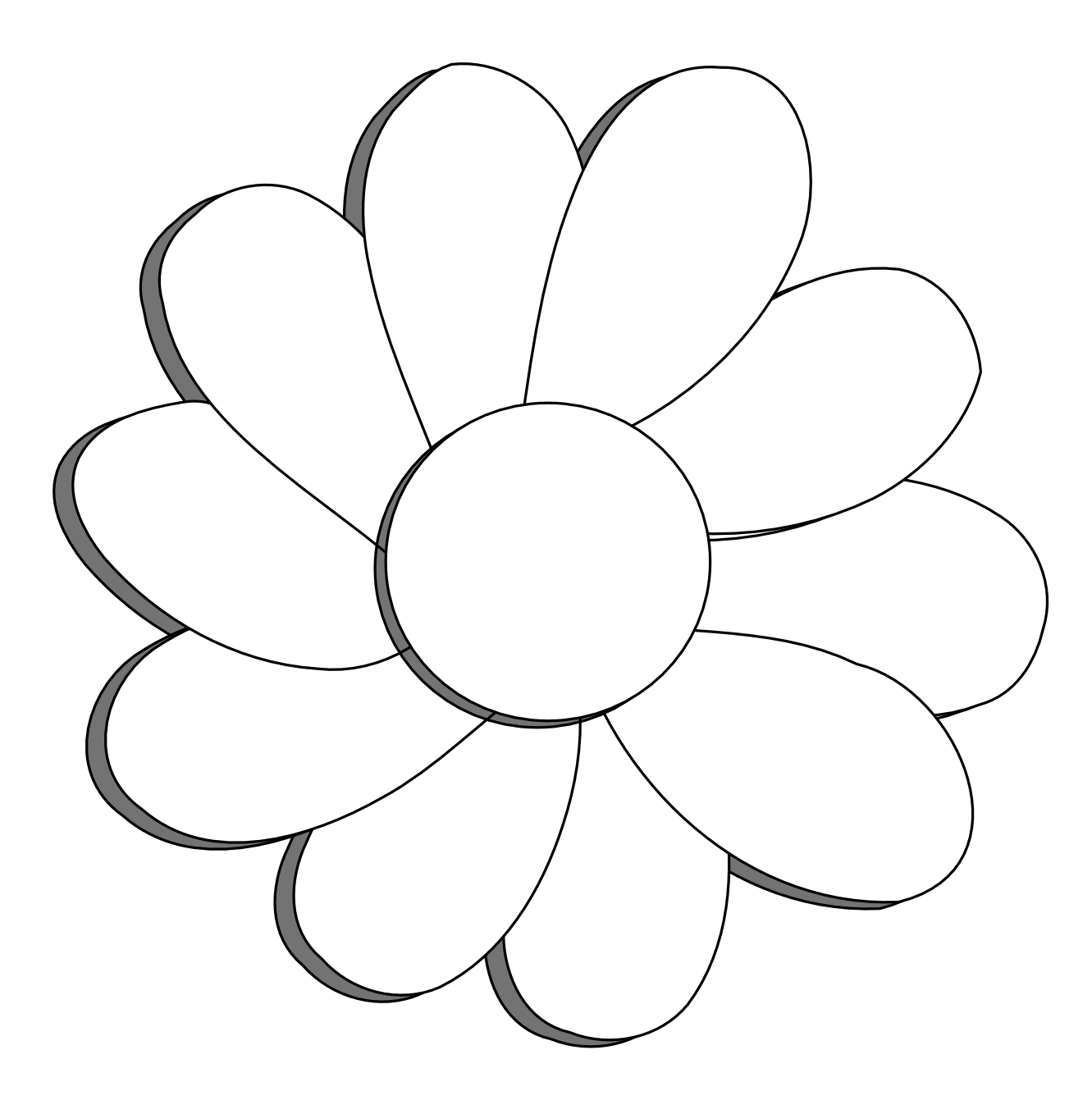 Black White Line Art Tattoo Tatoo Flower Flowers Clip