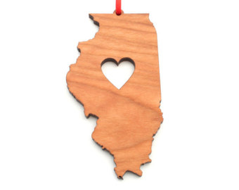 Illinois state | Etsy