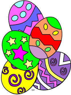 Easter Eggs Clip Art - Tumundografico