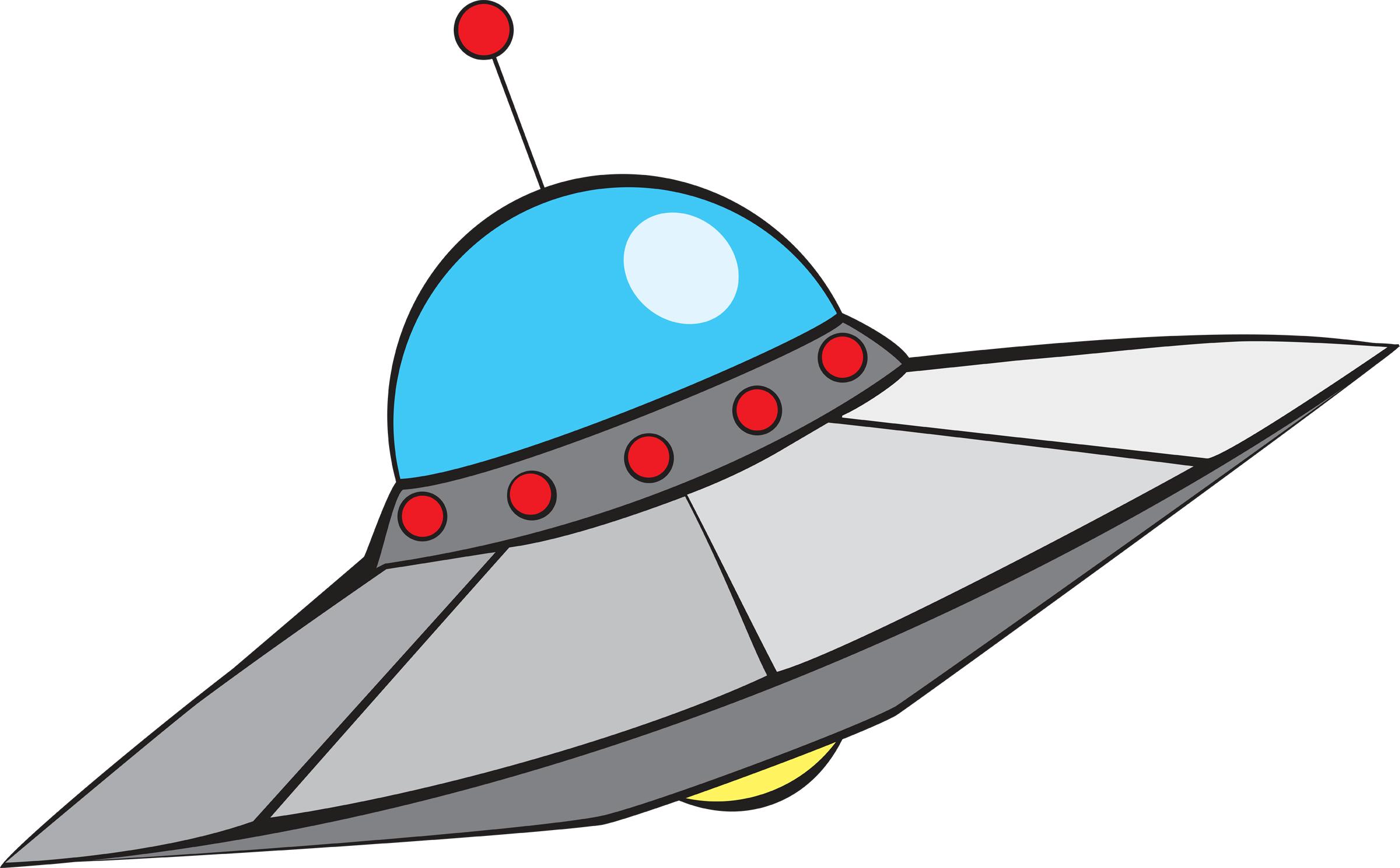 Alien spaceship clipart free