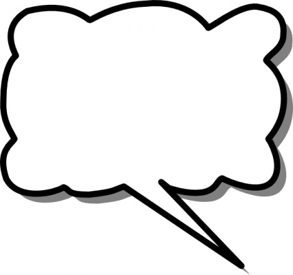 Speech bubble clipart
