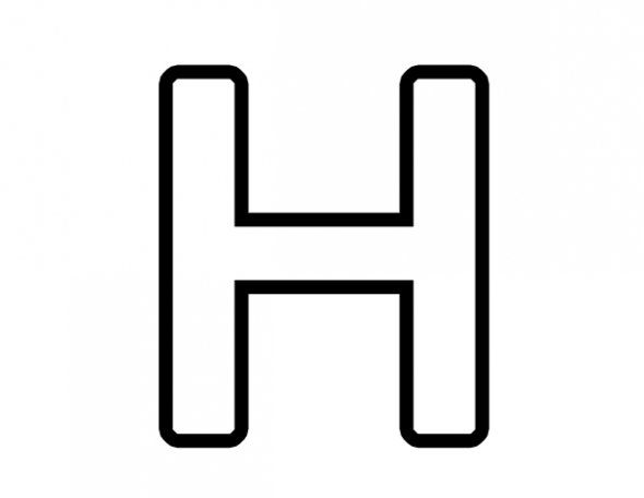 Letter H Clipart