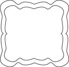 Heart Frame Clip Art Black And White - Free ...