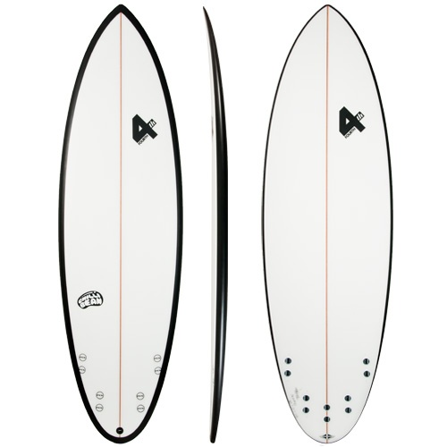 Outline of surfboard clipart