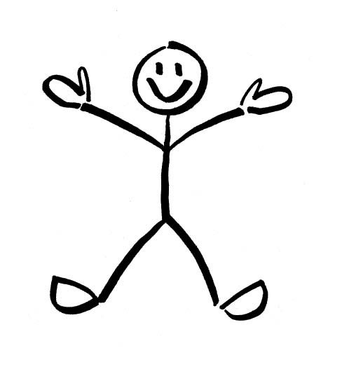 Happy Stickman - ClipArt Best