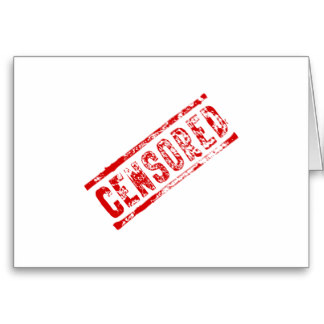 Censor Humorous Cards, Photo Card Templates, Invitations & More