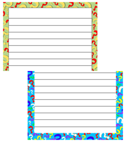 Handwriting Borders - www.rainbowresources.co.uk
