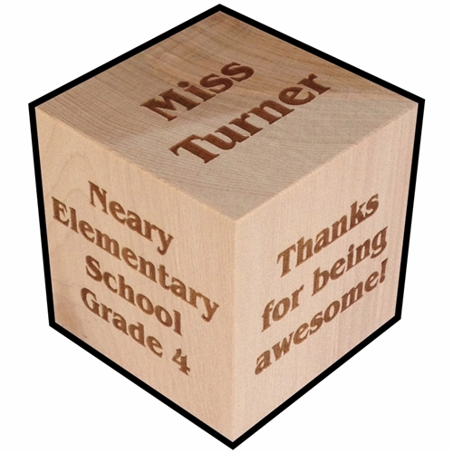 Personalized Keepsake Gifts for Teachers, Instructors and Coaches.