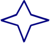 Pointing Star - vector clip art online, royalty free & public domain