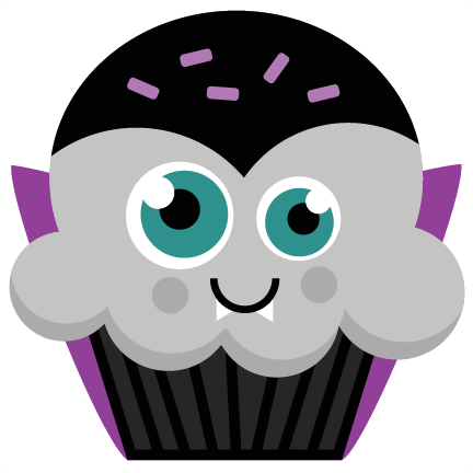 Vampire Cupcake SVG cutting file halloween svg cut files halloween ...