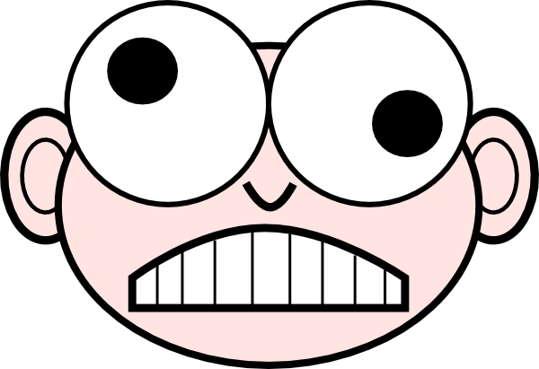 Crazy Face Clipart