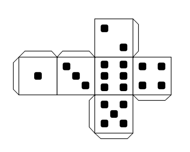 Dice Pattern - ClipArt Best