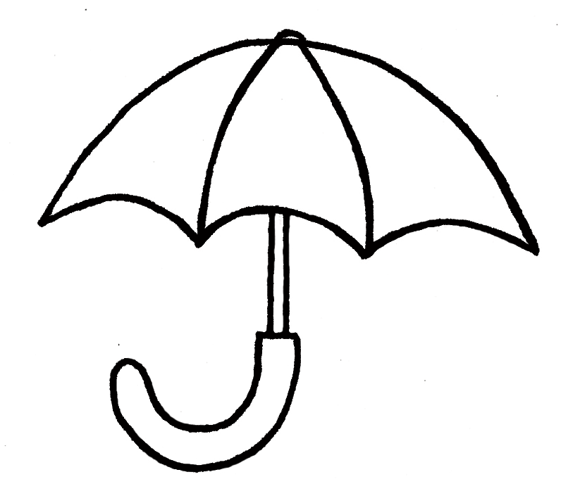 Printable Umbrella Pattern - AZ Coloring Pages