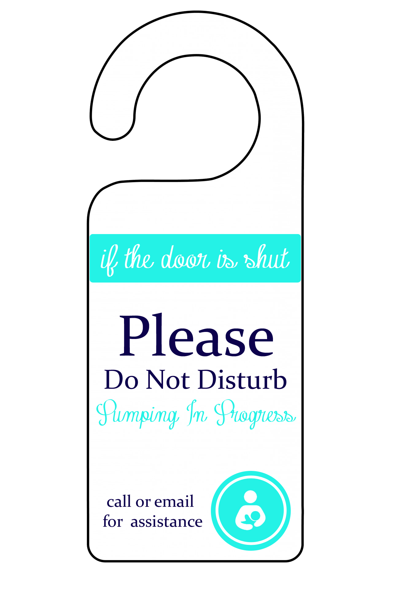 printable pumping sign - From Wine to Whine