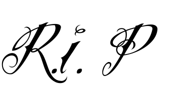 R.I.P FONT - ClipArt Best