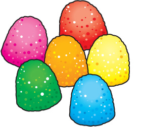 Candyland Gumdrop Clipart