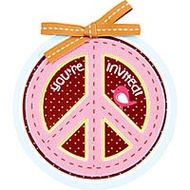 416 views Free Printable Peace Sign Invitations Clipart - Free to use Clip ...