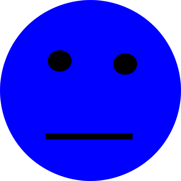 Straight Faced Smiley | Free Download Clip Art | Free Clip Art ...