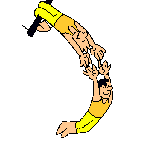 Dibujo de Trapecistas pintado por Metroflog en Dibujos.net el dÃ­a ...