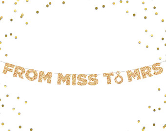 Ring Hunt Bridal Shower Game Sign Rings & Frame by LetsGetFestive