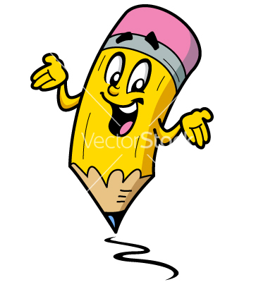Pencil Writing Clip Art - Free Clipart Images