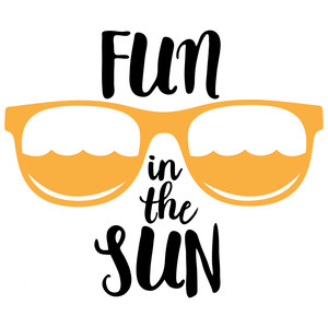 Silhouette Design Store - View Design #137552: fun in the sun