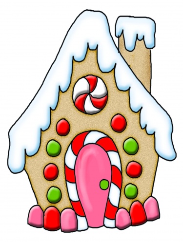 Gingerbread House Clipart