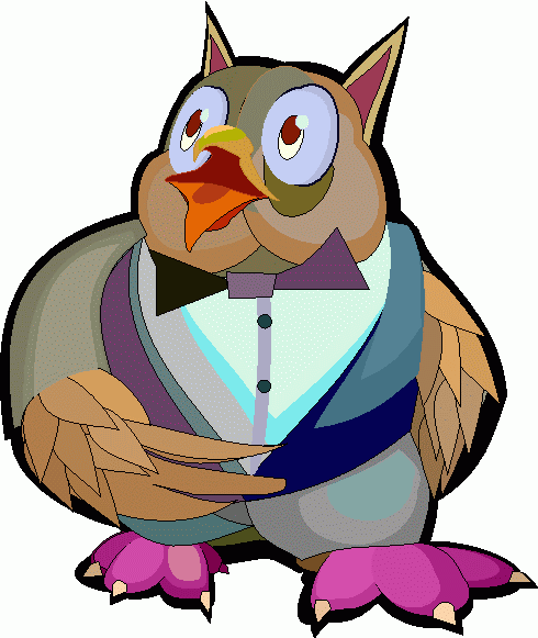 Smart Owl Clipart
