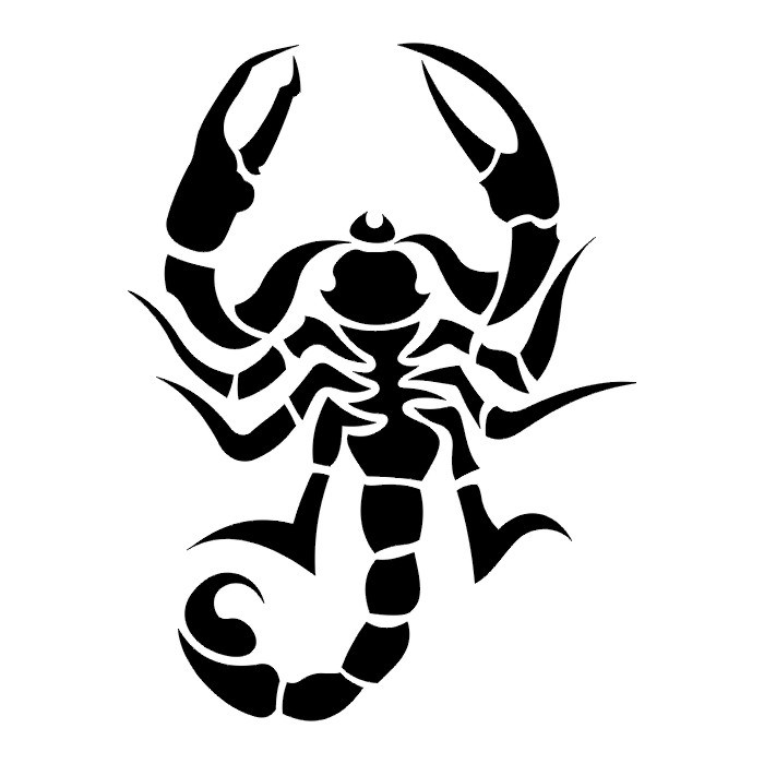 TATTOOS: Scorpion Tattoo Stencils