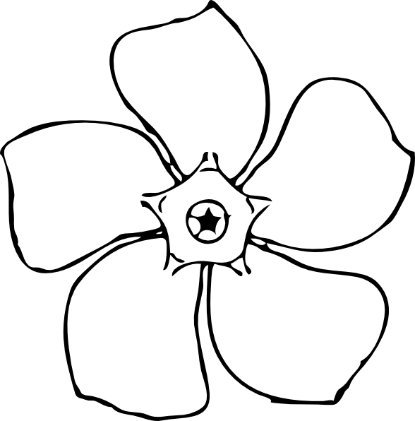 Line Drawing Flower