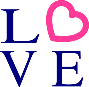 Pink - Heart clip art - vector clip art online, royalty free ...