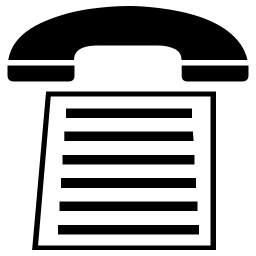Black phone 20 icon - Free black phone icons